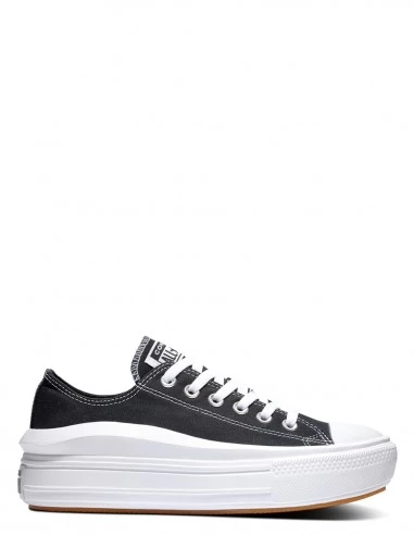 Converse Sneakers Compensées Basses Femme Ctas Move Ox Noir 3 Converse Sneakers Compensées Basses Femme Ctas Move Ox Noir