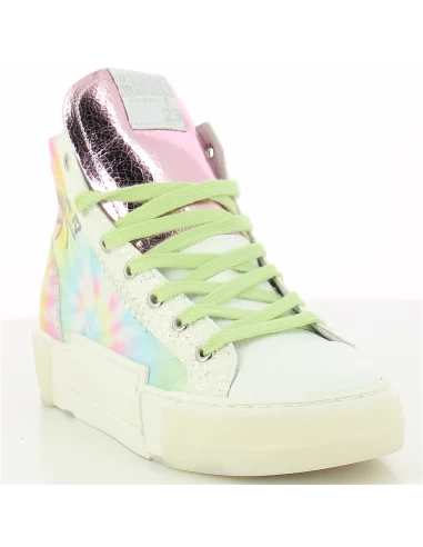 Semerdjian Baskets Montantes Femme E252E3-V11 Tie And Dye 5 Semerdjian Baskets Montantes Femme E252E3-V11 Tie And Dye – Image 3