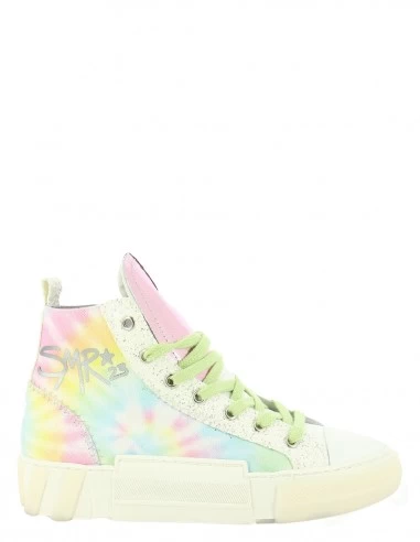 Semerdjian Baskets Montantes Femme E252E3-V11 Tie And Dye 3 Semerdjian Baskets Montantes Femme E252E3-V11 Tie And Dye