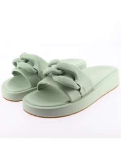 Kharisma Mules Compensées Femme Eva Vert Anis -Magasin De Chaussures eva 3449 menta 1