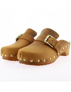 Hylton Sabots Femme Folk Cuir Marron 8 Hylton Sabots Femme Folk Cuir Marron -Magasin De Chaussures folk cuoio hylton 1