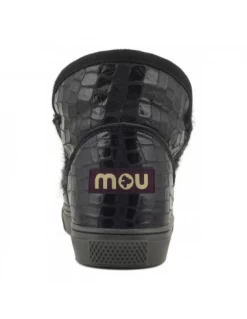 Mou Apres Ski Femme Eskimo Sneaker Cuir Noir -Magasin De Chaussures fw111000c mirbk 2
