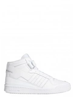 Adidas Sneakers Homme Forum Mid Cuir Blanc
