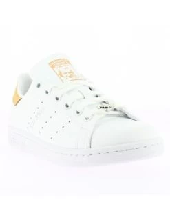 Adidas Sneakers Femme Stan Smith W Vegan Blanc Orange -Magasin De Chaussures gw4241 adidas 2