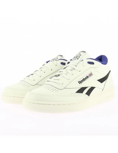 Reebok Sneakers Mixte Club C Mid Revenge Cuir Blanc/noir 4 Reebok Sneakers Mixte Club C Mid Revenge Cuir Blanc/noir â Image 2