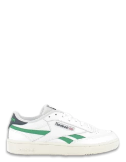 Reebok Sneakers Homme Club C Revenge Cuir Blanc/vert