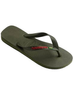 Havaianas Tongs Mixte Brasil Logo Kaki 10 Havaianas Tongs Mixte Brasil Logo Kaki -Magasin De Chaussures hav brasil logo 7
