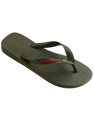 Havaianas Tongs Mixte Brasil Logo Kaki 6 Havaianas Tongs Mixte Brasil Logo Kaki – Image 4