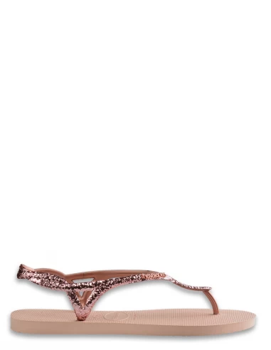 Havaianas Tongs Enfant Luna Premium II Rose Pailettes 3 Havaianas Tongs Enfant Luna Premium II Rose Pailettes
