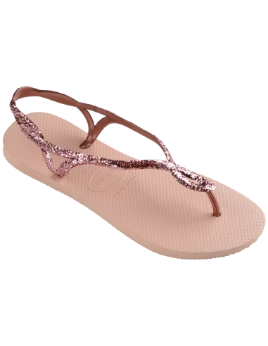 Havaianas Tongs Enfant Luna Premium II Rose Pailettes 4 Havaianas Tongs Enfant Luna Premium II Rose Pailettes – Image 2