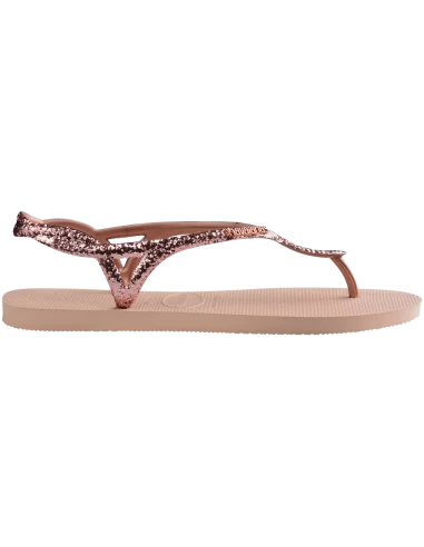 Havaianas Tongs Enfant Luna Premium II Rose Pailettes 6 Havaianas Tongs Enfant Luna Premium II Rose Pailettes – Image 4