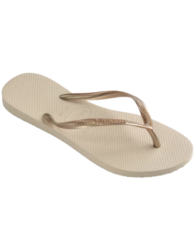 Havaianas Tongs Femme Slim Beige 4 Havaianas Tongs Femme Slim Beige – Image 2
