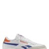 Reebok Sneakers Homme Club C Revenge Cuir Blanc/bleu/orange -Magasin De Chaussures hp3308 reebok