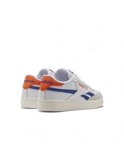 Reebok Sneakers Homme Club C Revenge Cuir Blanc/bleu/orange -Magasin De Chaussures hp3308 reebok 2