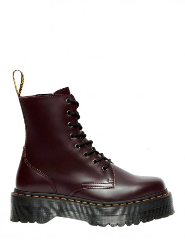 Dr. Martens Dr Martens Boots Compensées Femme Jadon Cuir Smooth Bordeaux Foncé 3 Dr. Martens Dr Martens Boots Compensées Femme Jadon Cuir Smooth Bordeaux Foncé
