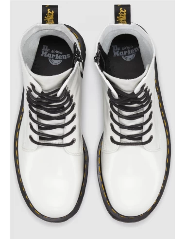 Dr. Martens Dr Martens Boots Compensées Femme Jadon Cuir Polished Smooth Blanc 5 Dr. Martens Dr Martens Boots Compensées Femme Jadon Cuir Polished Smooth Blanc – Image 3