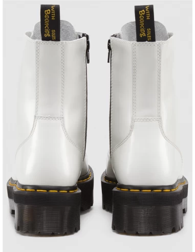 Dr. Martens Dr Martens Boots Compensées Femme Jadon Cuir Polished Smooth Blanc 7 Dr. Martens Dr Martens Boots Compensées Femme Jadon Cuir Polished Smooth Blanc – Image 5