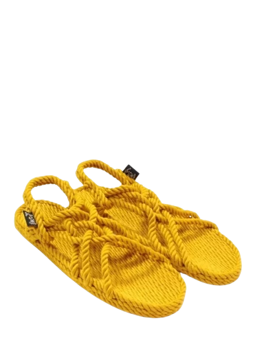 Nomadic Sandales Femme Jc Gold En Corde Jaune 4 Nomadic Sandales Femme Jc Gold En Corde Jaune – Image 2