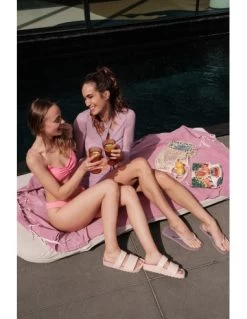 Colors Of California Two Band Square Sole Slide Pink Femme -Magasin De Chaussures jinfyedge96 pin colors of california 5