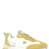 0-105 Baskets De Ville Femme Lenox Yellow Jaune/blanc