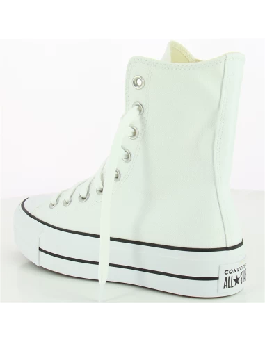 Converse Sneakers Compensées Montantes Femme Chuck Taylor Extra High Platform Blanc 6 Converse Sneakers Compensées Montantes Femme Chuck Taylor Extra High Platform Blanc – Image 4