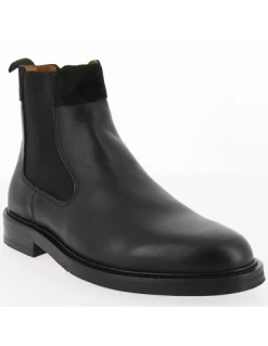Schmoove Chelsea Boots Homme Wolf Chelsea Cuir Noir -Magasin De Chaussures lmkp mg04 15 schmoove 1