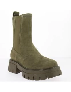 Ash Bottines Chelsea Femme Loud Cuir Kaki 9 Ash Bottines Chelsea Femme Loud Cuir Kaki -Magasin De Chaussures loud 04 ash 2