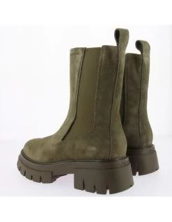Ash Bottines Chelsea Femme Loud Cuir Kaki 11 Ash Bottines Chelsea Femme Loud Cuir Kaki -Magasin De Chaussures loud 04 ash 4