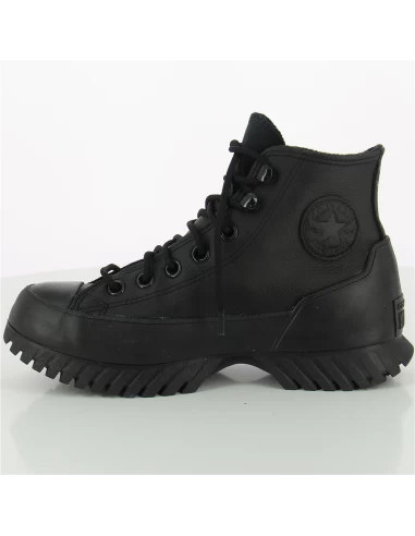 Converse Sneakers Compensées Montantes Femme Lugged Winter 2.0 Hi Mono Cuir Noir 7 Converse Sneakers Compensées Montantes Femme Lugged Winter 2.0 Hi Mono Cuir Noir – Image 5