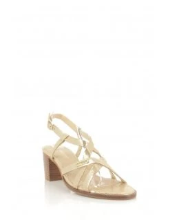 Les Tropéziennes Par M Belarbi Les Tropeziennes Par M.Belarbi Sandales à Talons Cuir Lyma -Magasin De Chaussures lyma or les tropeziennes par mbelarbi 2