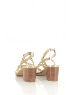 Les Tropéziennes Par M Belarbi Les Tropeziennes Par M.Belarbi Sandales à Talons Cuir Lyma -Magasin De Chaussures lyma or les tropeziennes par mbelarbi 3