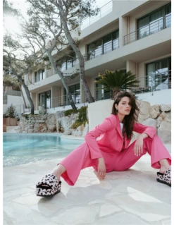 Ugg Claquettes Compensées Femme Maxi Slide Cheetah Print Leopard Rose -Magasin De Chaussures maxi slide cheetah print 5