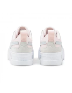 Puma Sneakers Compensées Femme Mayze Raw Pastel Blanc/rose 14 Puma Sneakers Compensées Femme Mayze Raw Pastel Blanc/rose -Magasin De Chaussures mayze raw wns 2