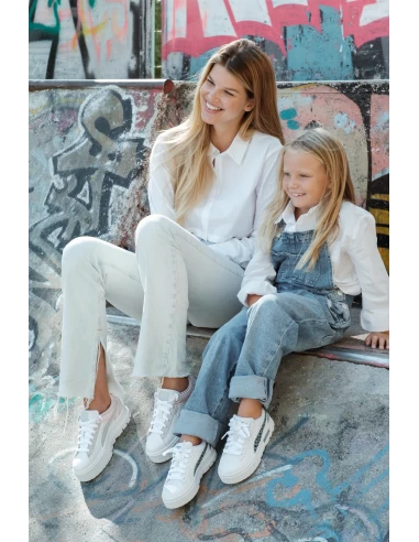 Puma Sneakers Compensées Femme Mayze Raw Pastel Blanc/rose 9 Puma Sneakers Compensées Femme Mayze Raw Pastel Blanc/rose – Image 7