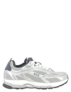 Mercer Sneakers Mixte The Re-run Sport Recycled Leather Gris