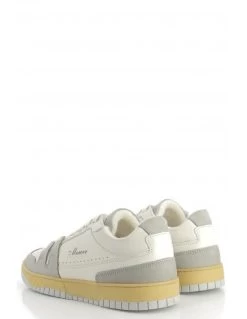 Mercer Baskets De Ville Homme The Brooklyn White Gris -Magasin De Chaussures me231013 156 mercer 3