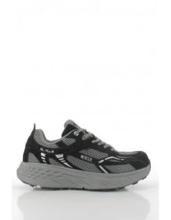 Mercer Baskets De Ville Hommethe Re-run Max Nubuck Noir/Gris -Magasin De Chaussures me233004 958 mercer 2