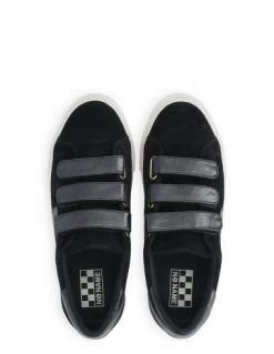 No Name Basket De Ville Femme Arcade Straps Side Cuir Noir -Magasin De Chaussures mnge gc04 15 no name 3