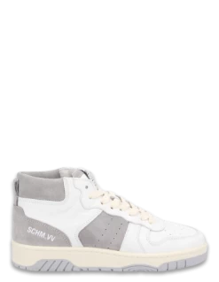 Schmoove Basket De Ville Femme Winston Mid Blanc/gris