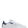 Pepe Jeans Baskets De Ville Femme Enfant Player Basic B Jeans Blanc -Magasin De Chaussures pbs30545 800 pepe jeans