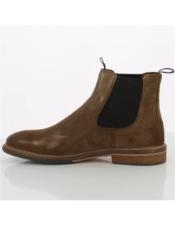 Schmoove Chelsea Boots Homme Pilot Chelsea Cuir Marron -Magasin De Chaussures pilot chelsea 2