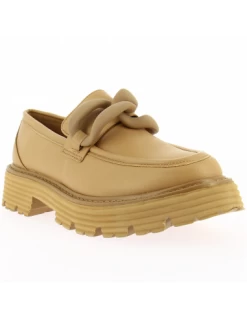 Kharisma Mocassin Compensées Femme Pivoine Camel -Magasin De Chaussures pivoine 3143 sahara cuoio 1