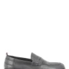 Azzaro Mocassins Homme Norden Cuir Gris -Magasin De Chaussures pn921 45 azzaro
