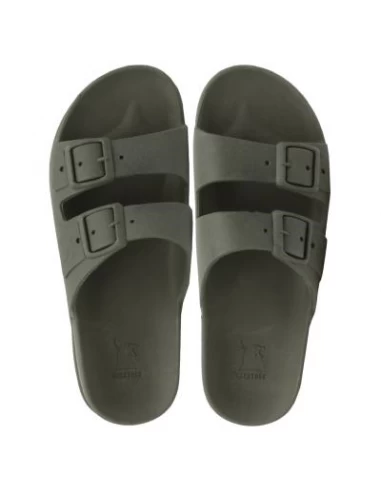 Cacatoes Claquettes Femme Rio De Janeiro Women Dark Kaki 4 Cacatoes Claquettes Femme Rio De Janeiro Women Dark Kaki – Image 2