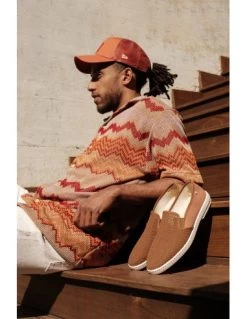 Rivieras Espadrilles Homme Classic Canvas & Mesh Miel -Magasin De Chaussures riv20 2015 rivieras 2