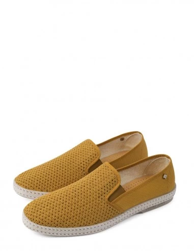 Rivieras Espadrilles Homme Classic Canvas & Mesh Curry 4 Rivieras Espadrilles Homme Classic Canvas & Mesh Curry – Image 2