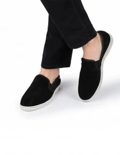 Rivieras Espadrilles Homme Classic Suede Nubuck Noir -Magasin De Chaussures rivsuntan30 3061 rivieras 2