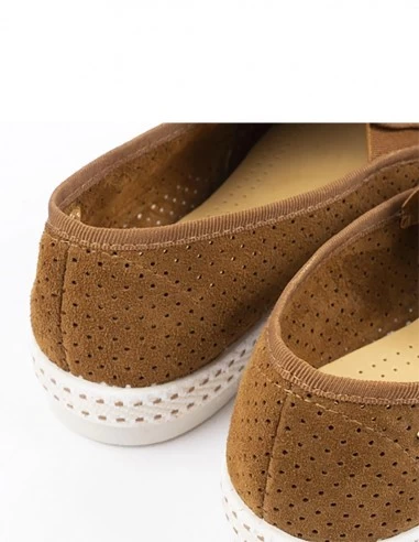 Rivieras Espadrilles Homme Classic Suede Nubuck Medium Marron 4 Rivieras Espadrilles Homme Classic Suede Nubuck Medium Marron – Image 2