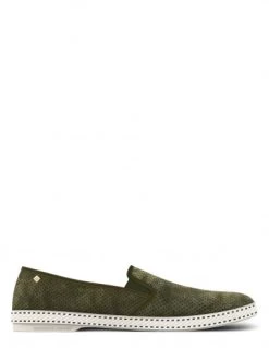 Rivieras Espadrilles Homme Classic Suede Nubuck Kaki