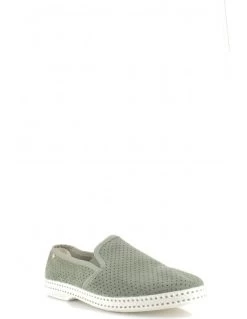 Rivieras Espadrilles Homme Classic Suede Nubuck Kaki -Magasin De Chaussures rivsuntan30 3067 rivieras 3